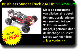 Hoge Snelheid Brushless Brushless Stinger Truck